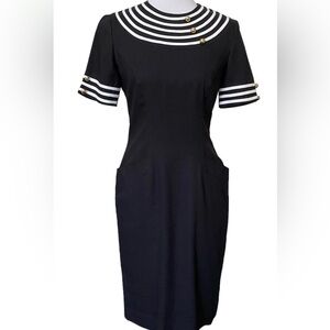 VTG Santa Fe by Jim Tremblay Blue Dress